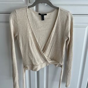 Forever 21 Tie Around Sweater M/L